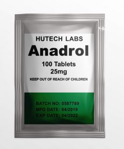 Anadrol 25mg 100 tablets - Hutech Labs