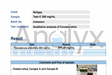 etho test 300mg